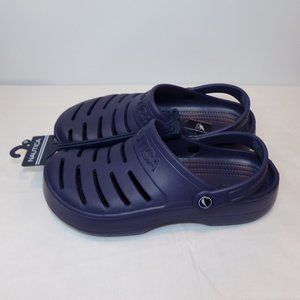 Nautica River Edge Navy Crocs Slip on with Adjustable Strap Men's Size 9 New